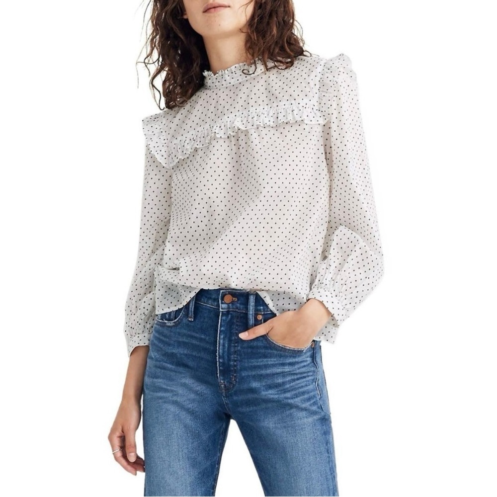 ❤️Madewell Sheer Blouse